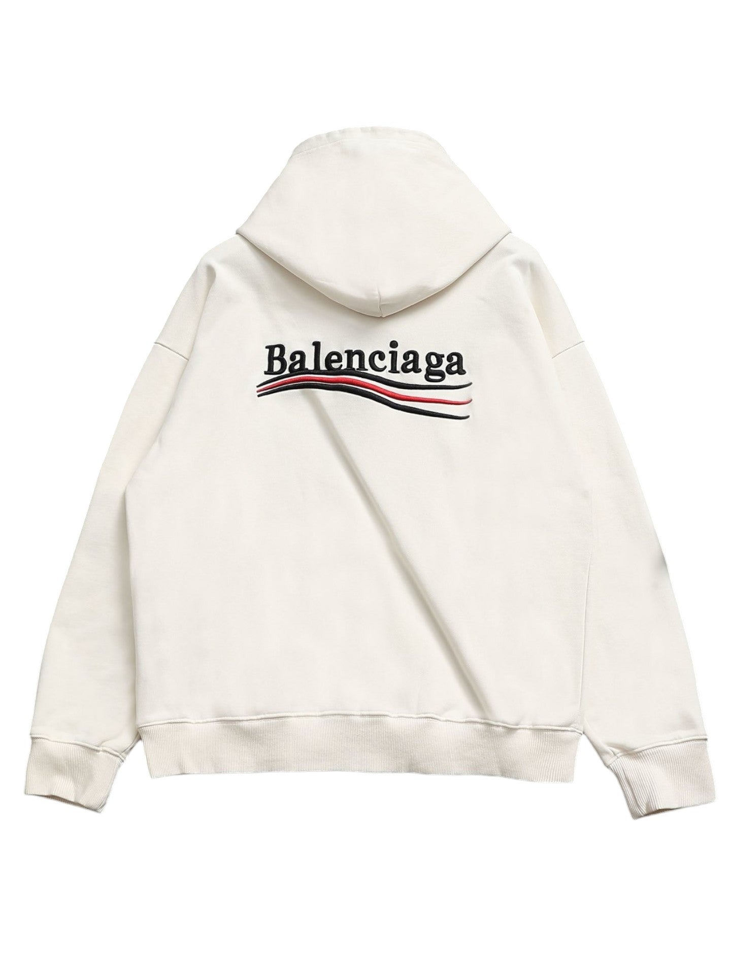 Sweat a capuche blanc Balenciaga