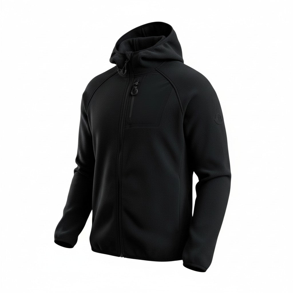 veste polaire noir Moncler