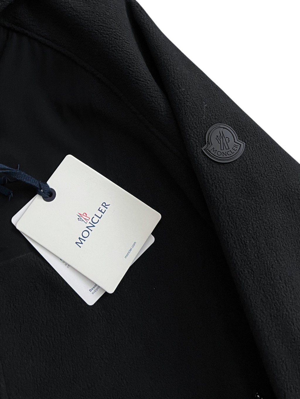 veste polaire noir Moncler