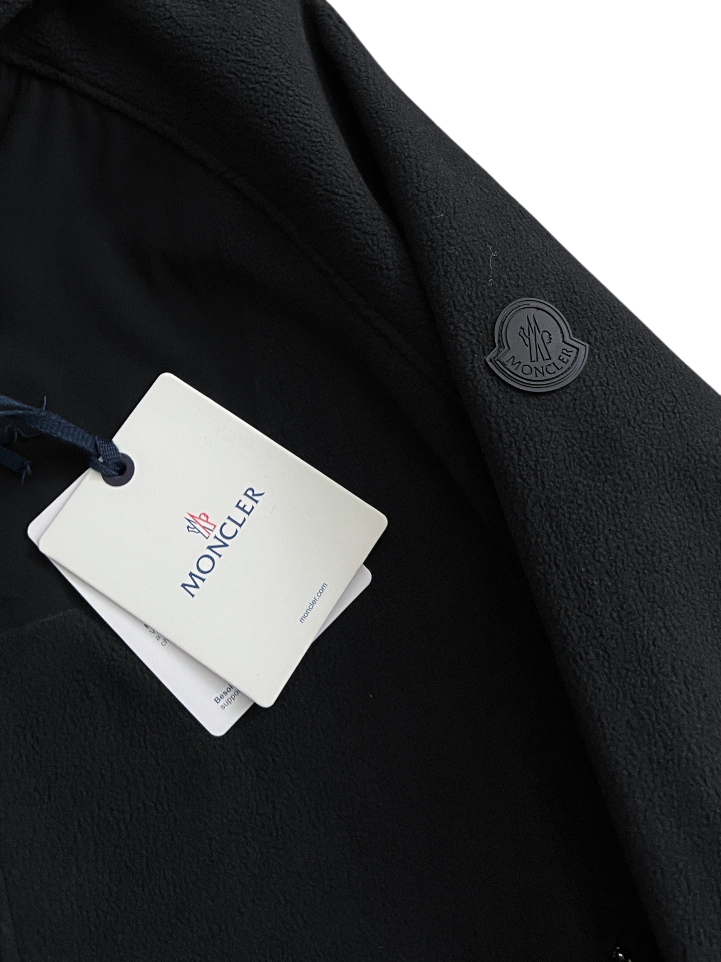 veste polaire noir Moncler