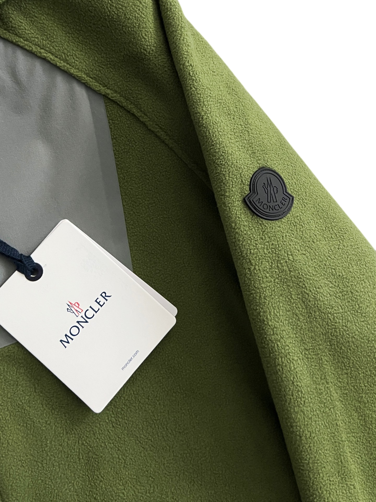 Veste polaire vert Moncler