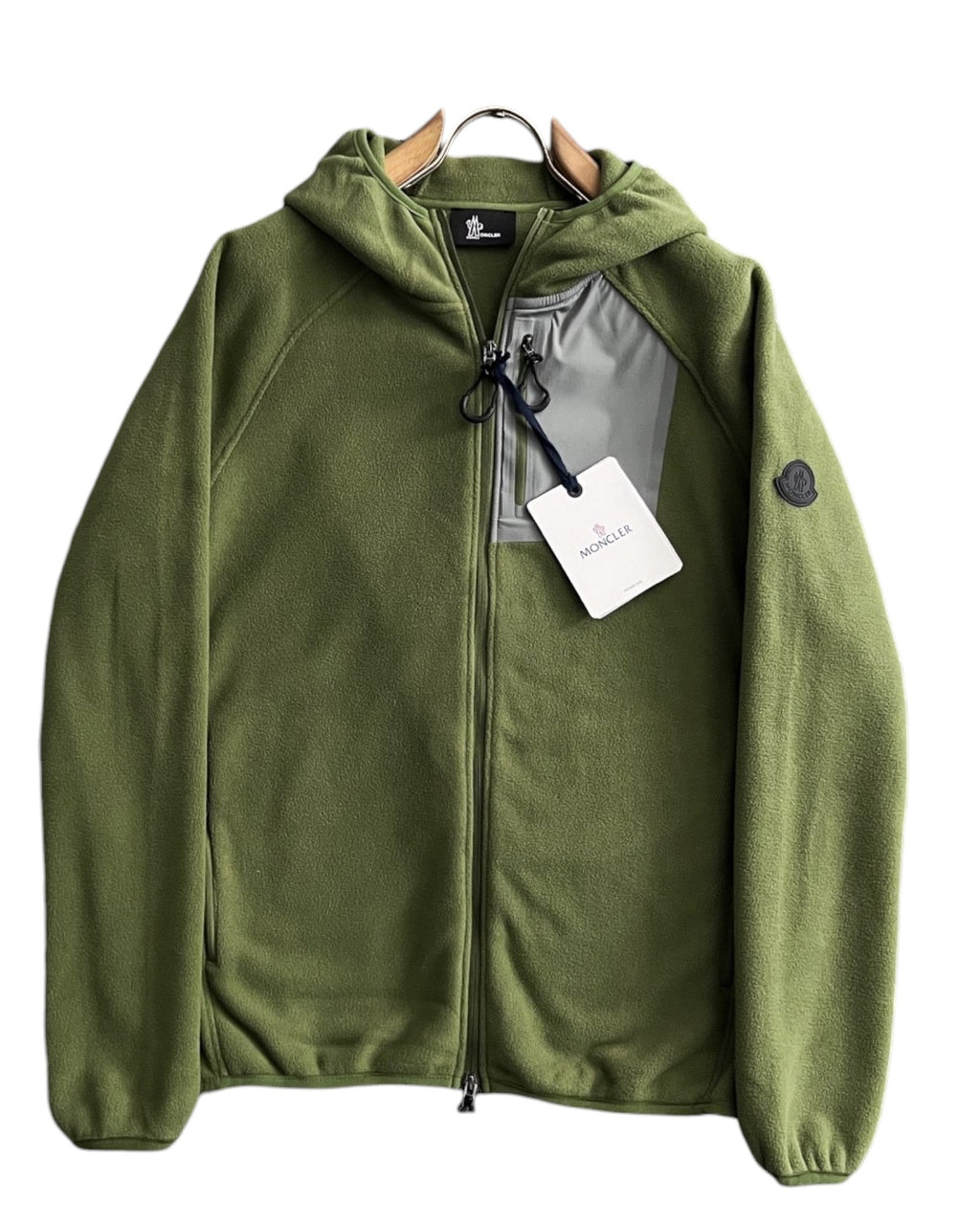 Veste polaire vert Moncler
