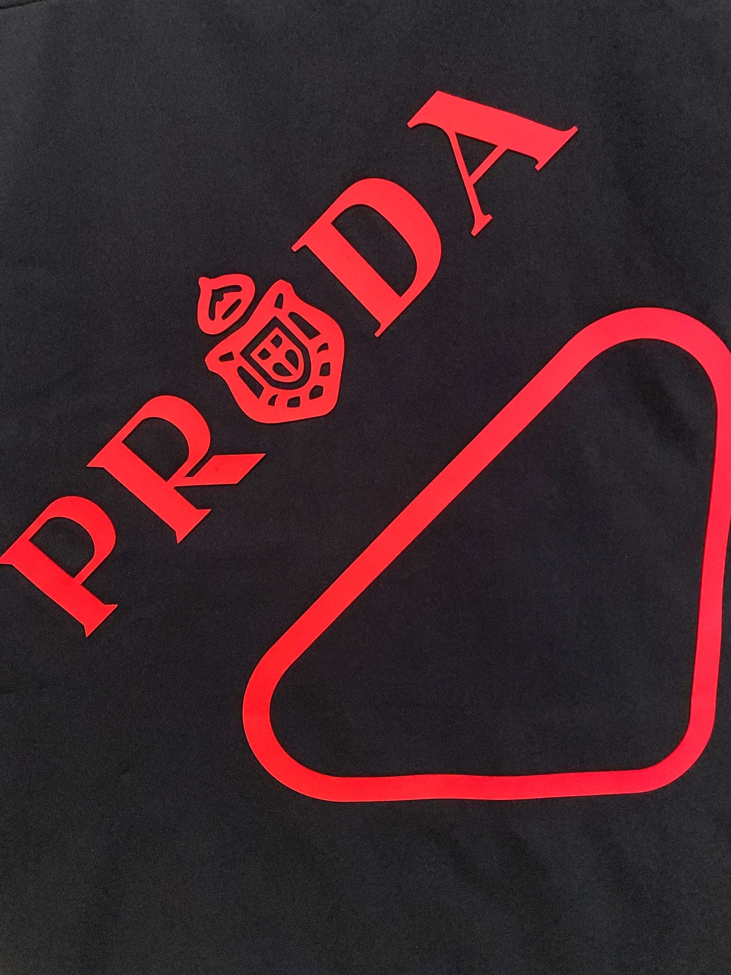 Gilet sans manche noir Prada