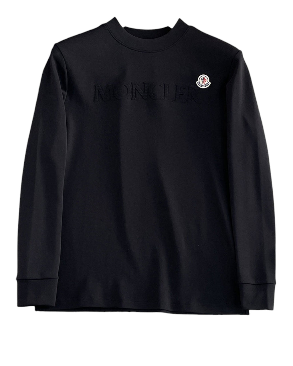 T-shirt à manche longue noir Moncler