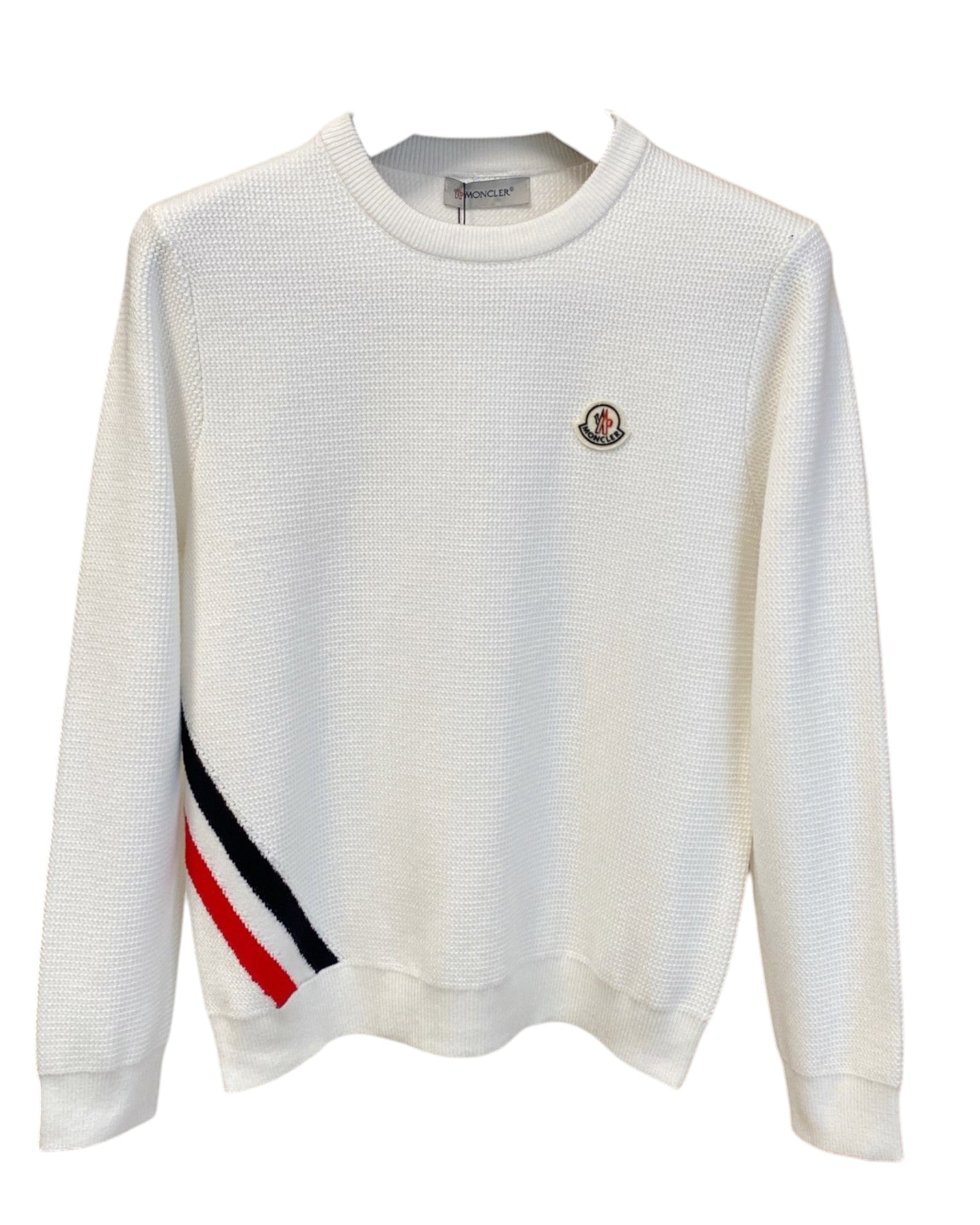 Sweat-shirt blanc Moncler