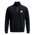 Sweat a zip noir Moncler