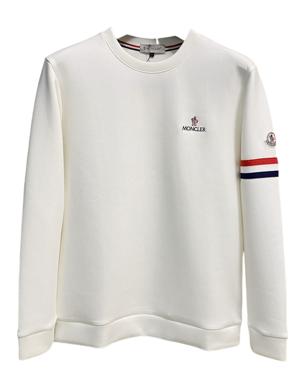 Sweat-shirt blanc Moncler