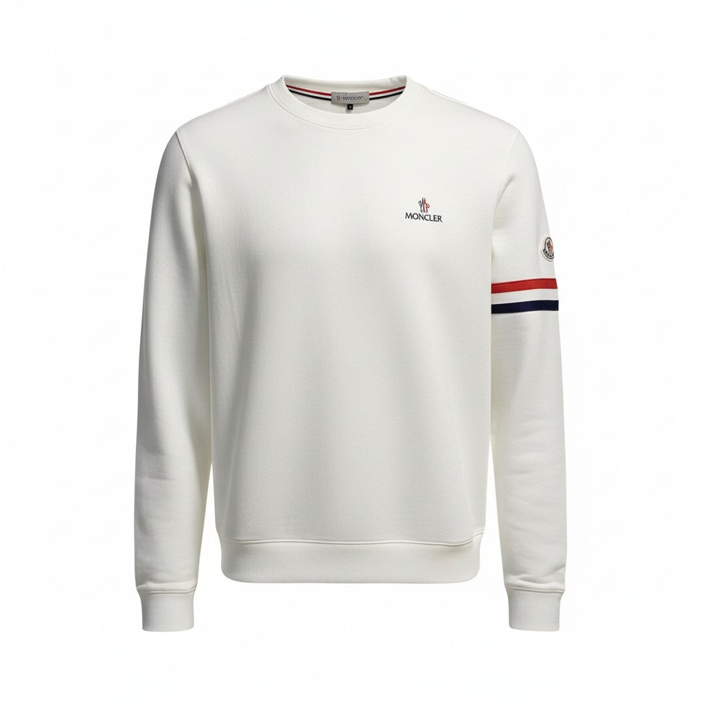 Sweat-shirt blanc Moncler