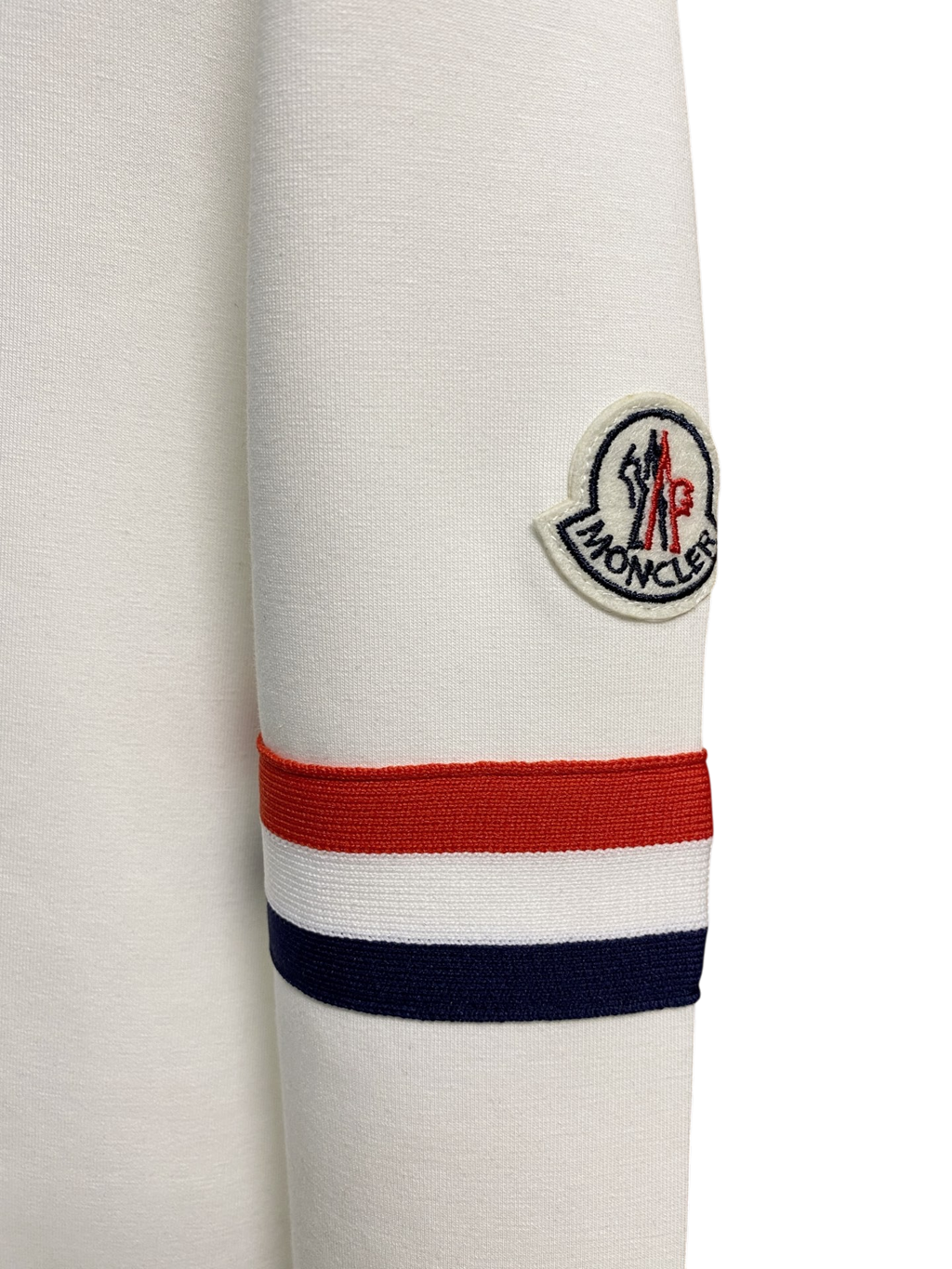 Sweat-shirt blanc Moncler