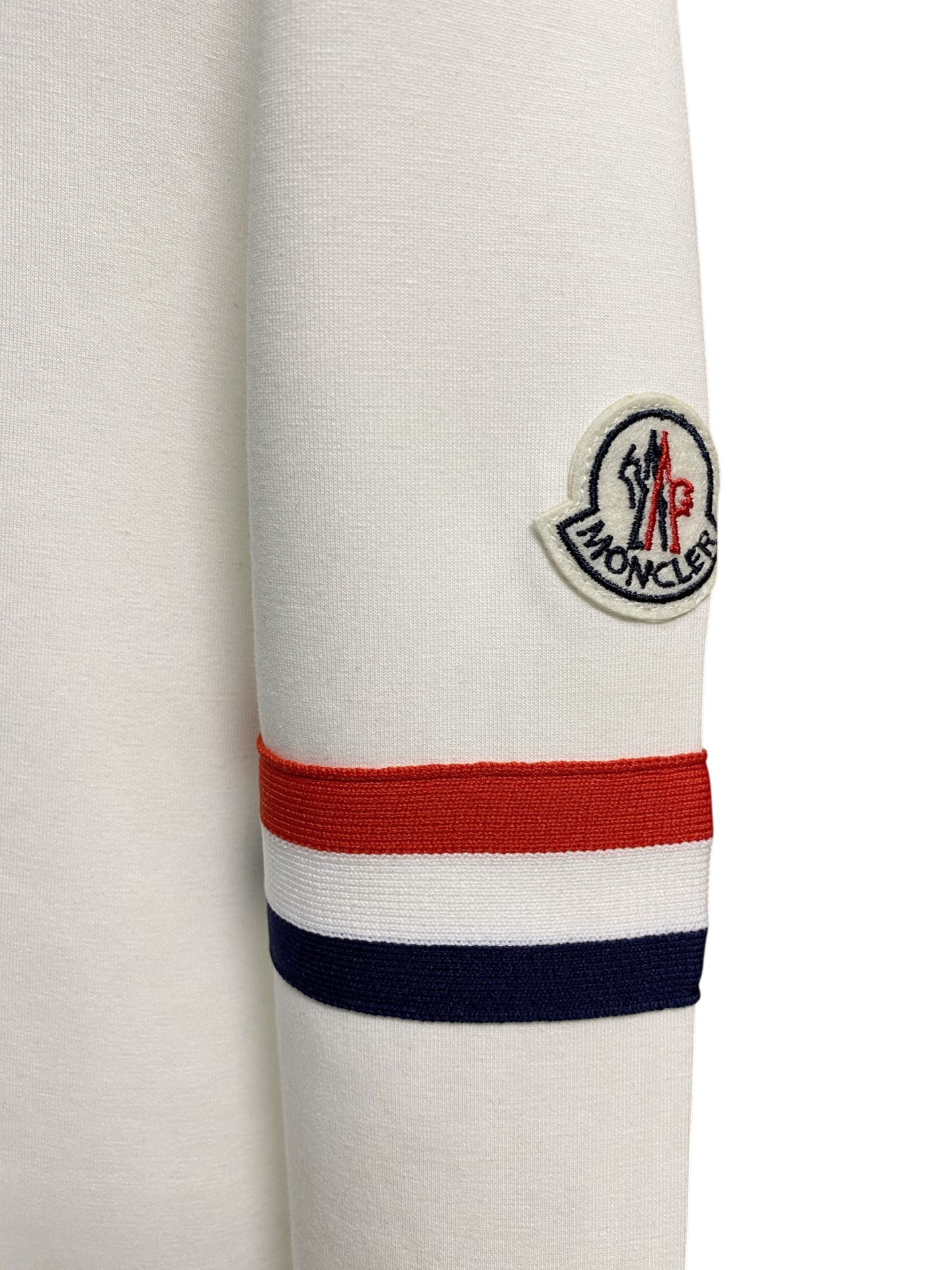 Sweat-shirt blanc Moncler