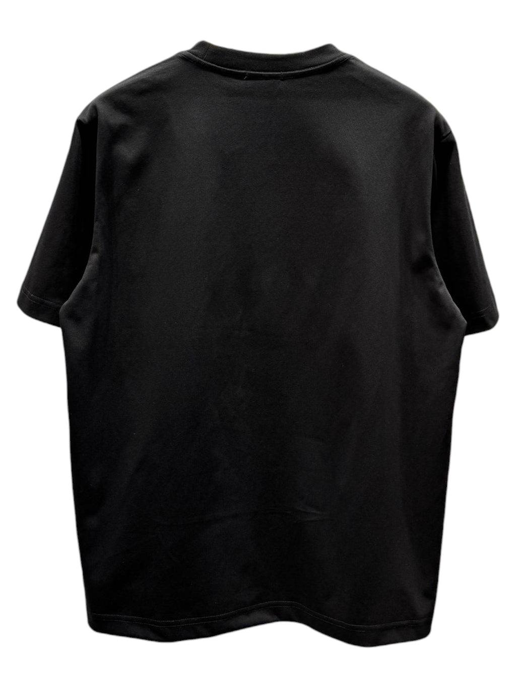 T-shirt triple logo noir Moncler