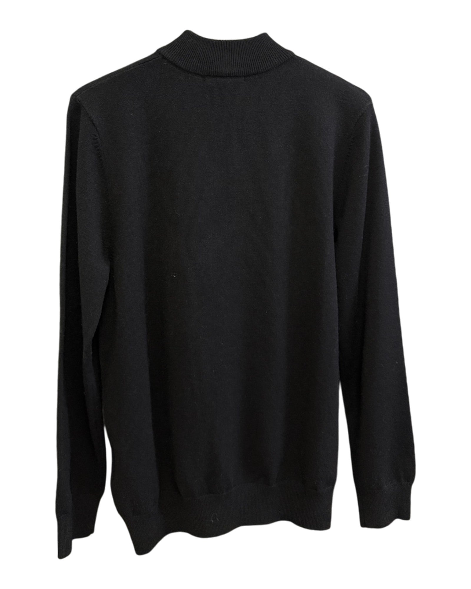 Sweat-shirt à zip noir Prada