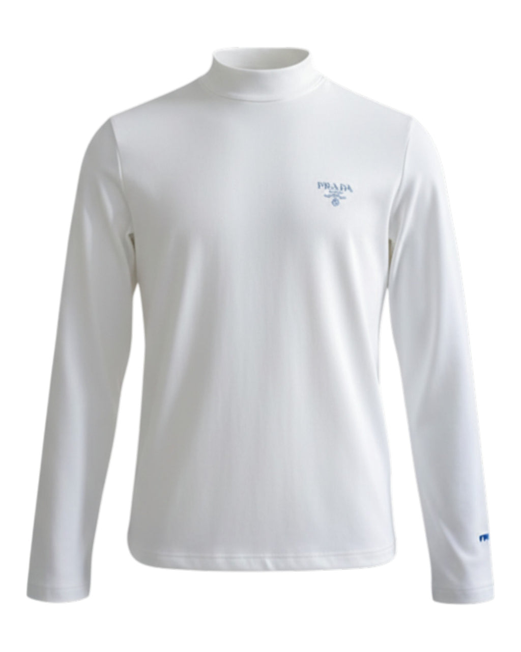 T-shirt manche longue blanc Prada