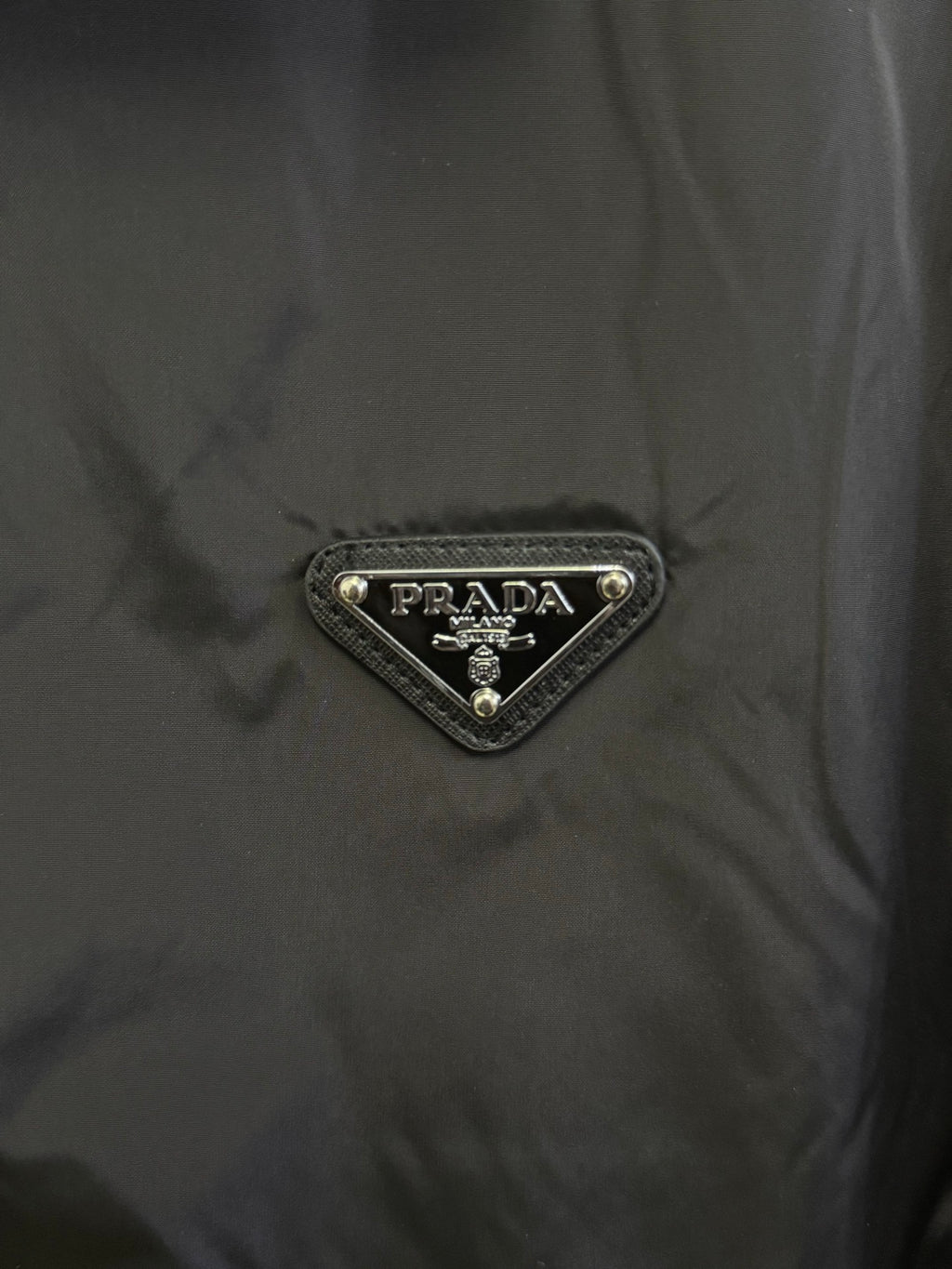 veste noir Prada