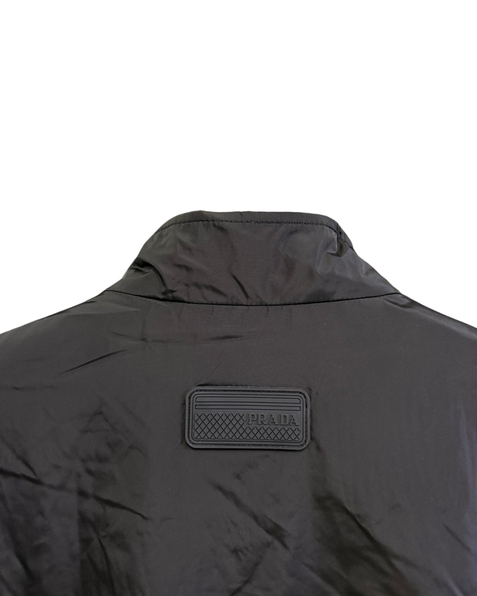 veste noir Prada