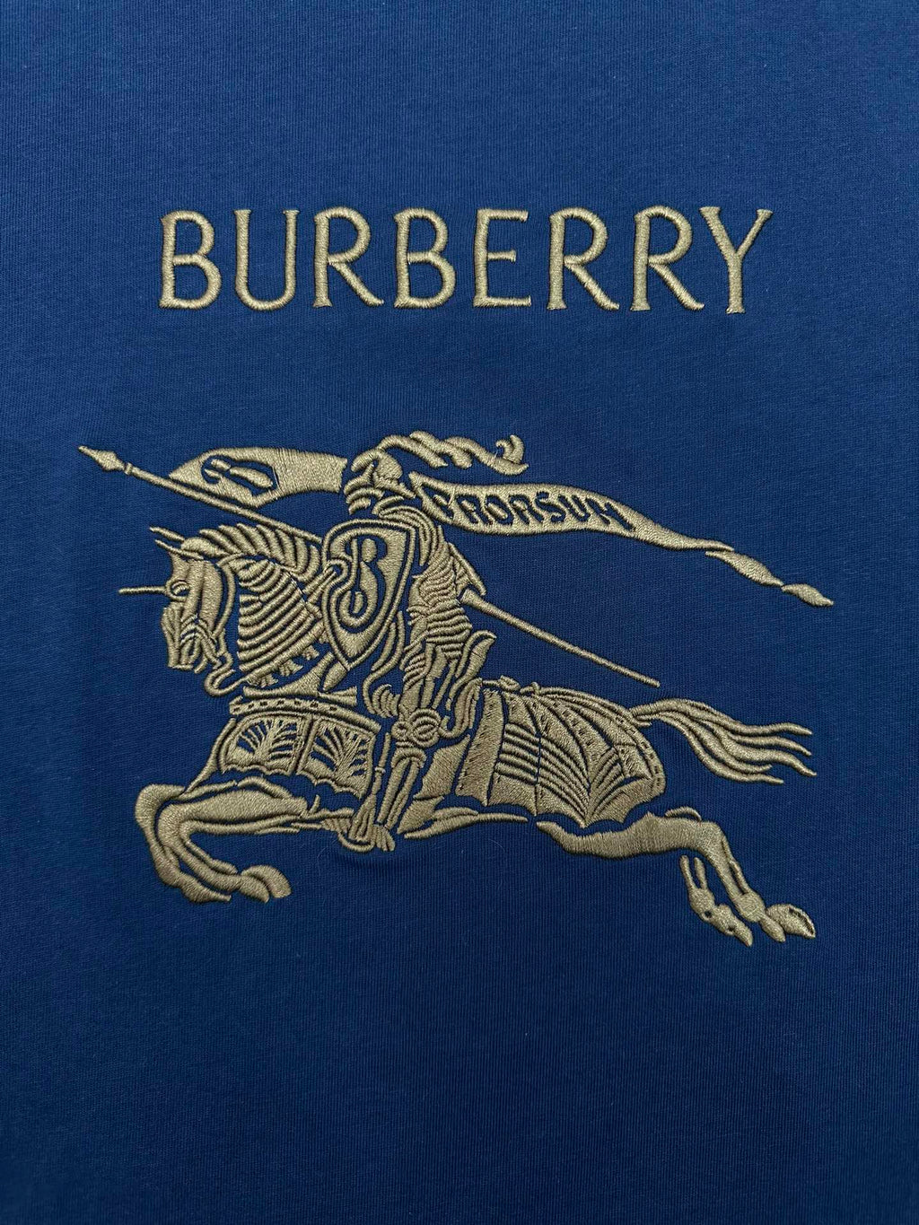 T-shirt bleu Burberry