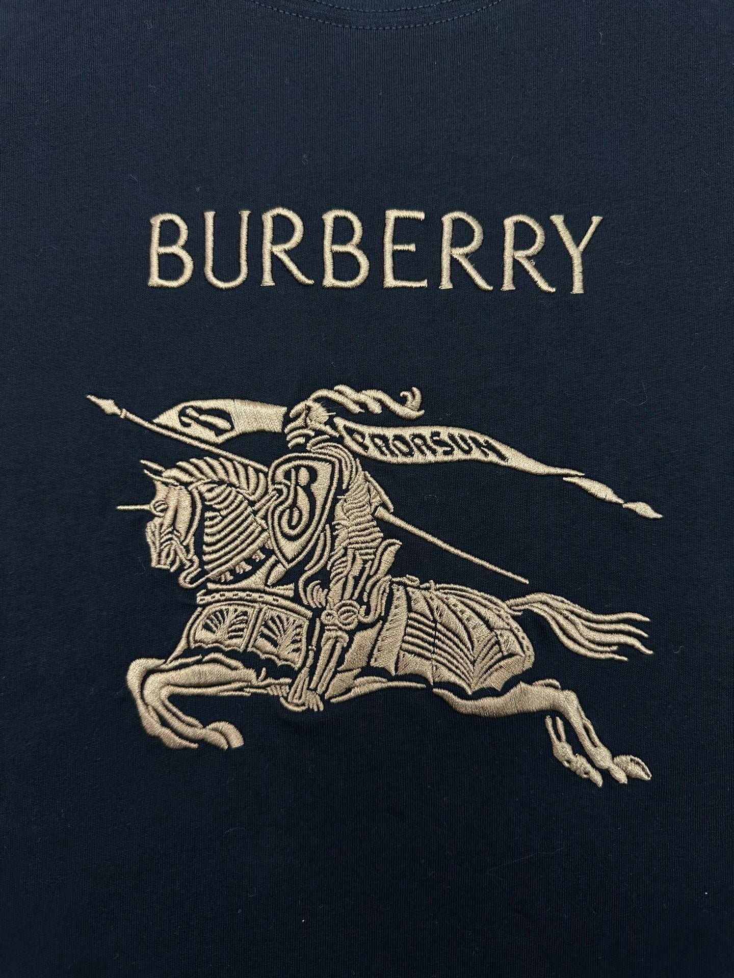 T-shirt noir Burberry