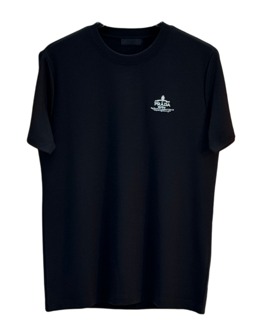 T-shirt noir Prada
