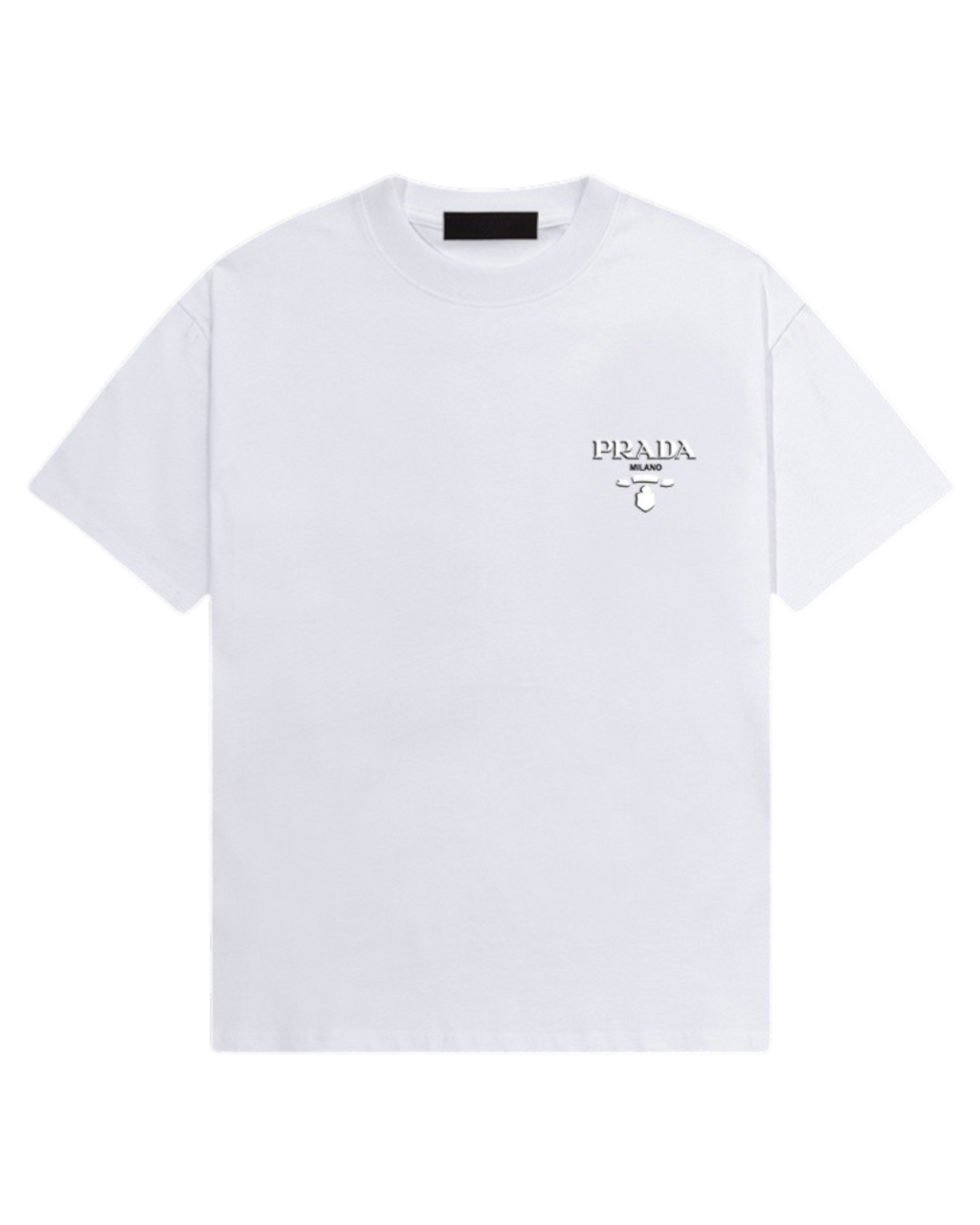 T-shirt blanc Prada