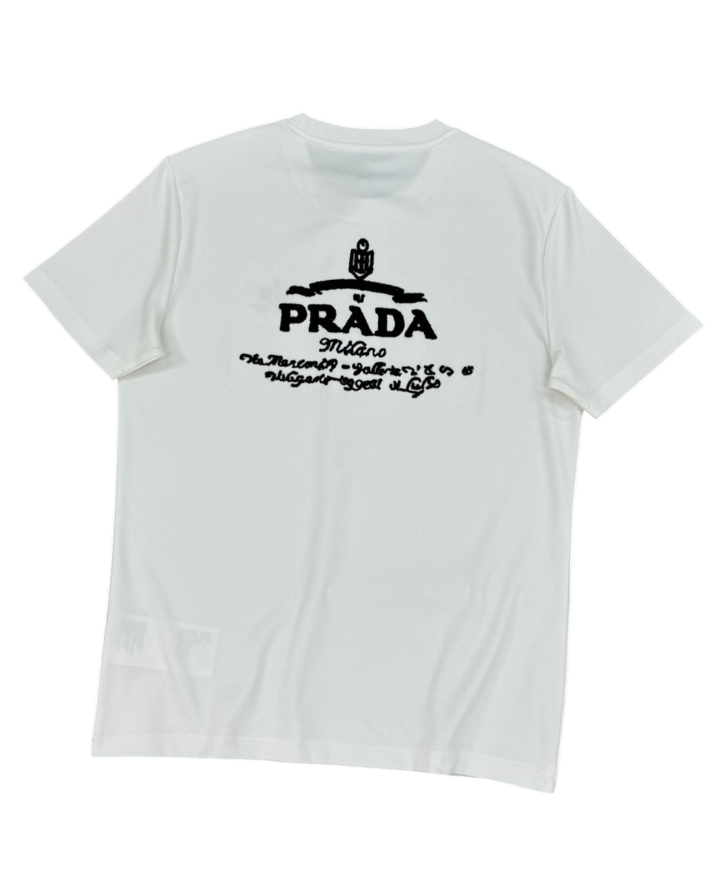 T-shirt blanc Prada