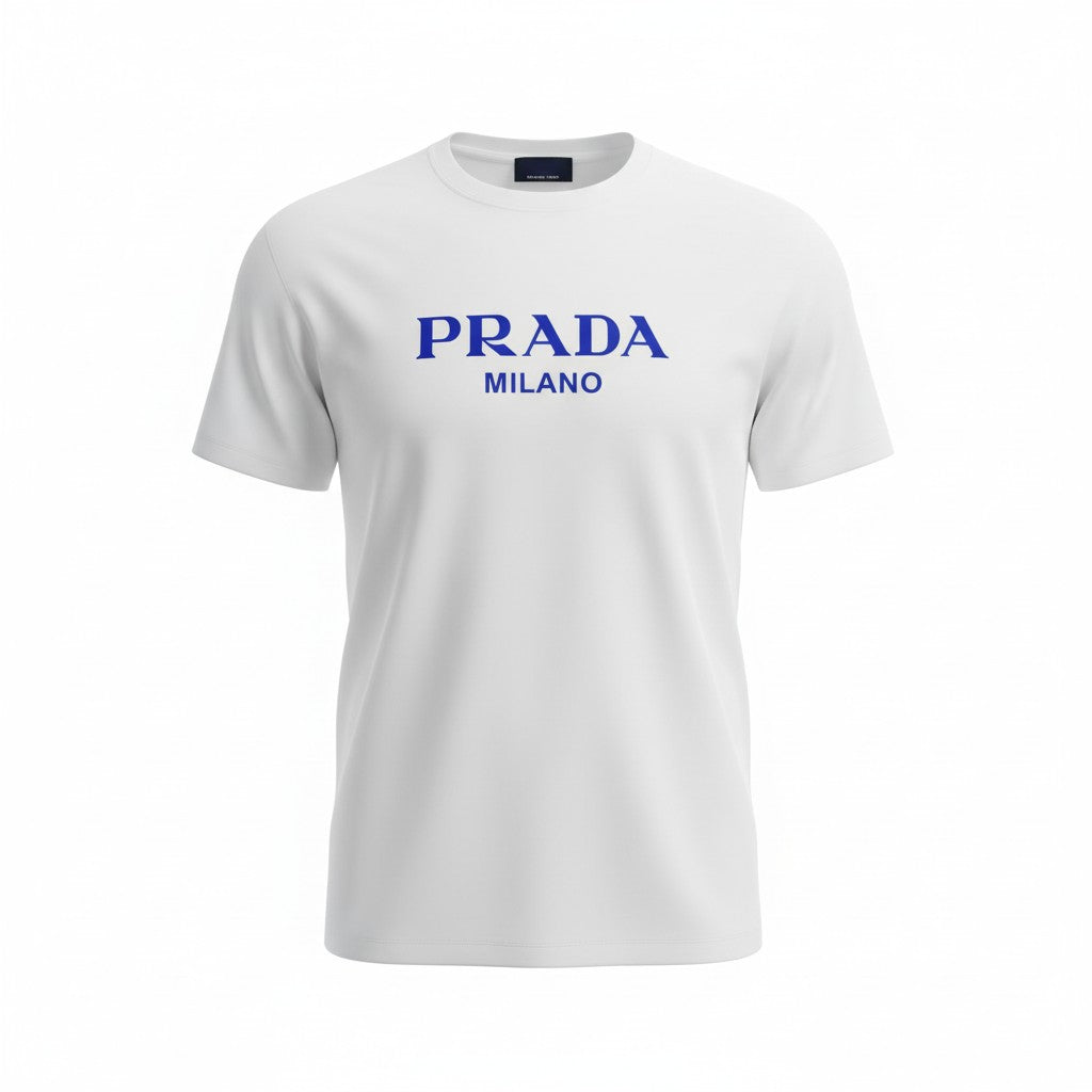 T-shirt blanc Prada