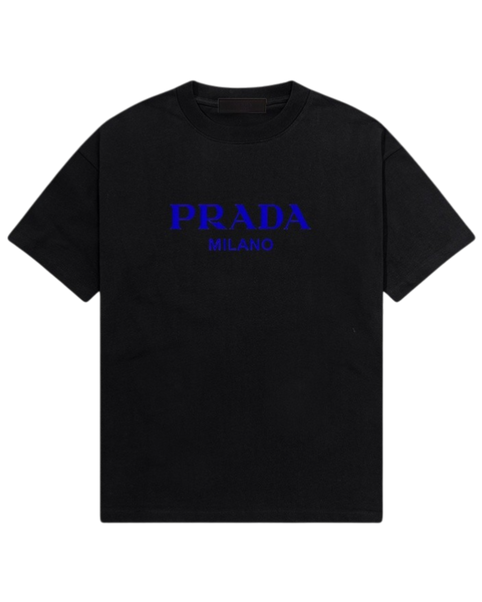 T-shirt noir Prada