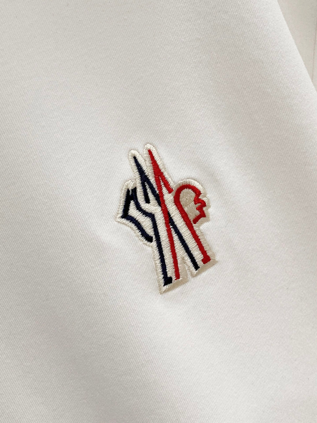 Sweat-shirt blanc Moncler